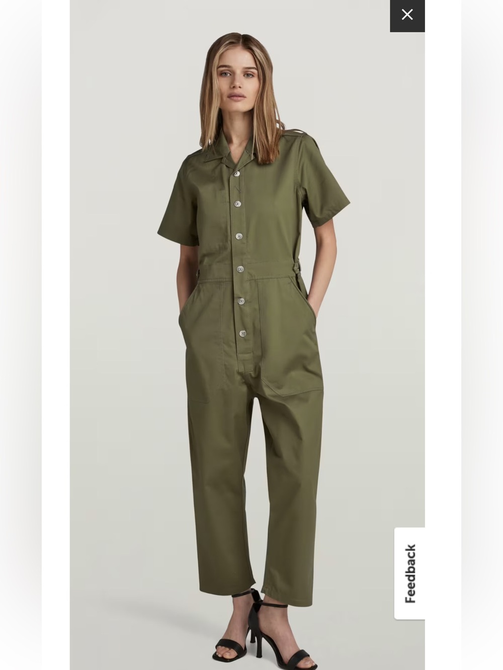 G-Star Raw Olive Green Utility Jacket